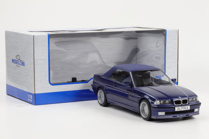 1:18 MCG BMW E36 Alpina B3 3.2 Convertible dunkelblaumetallic mit Verdeck MCG18320