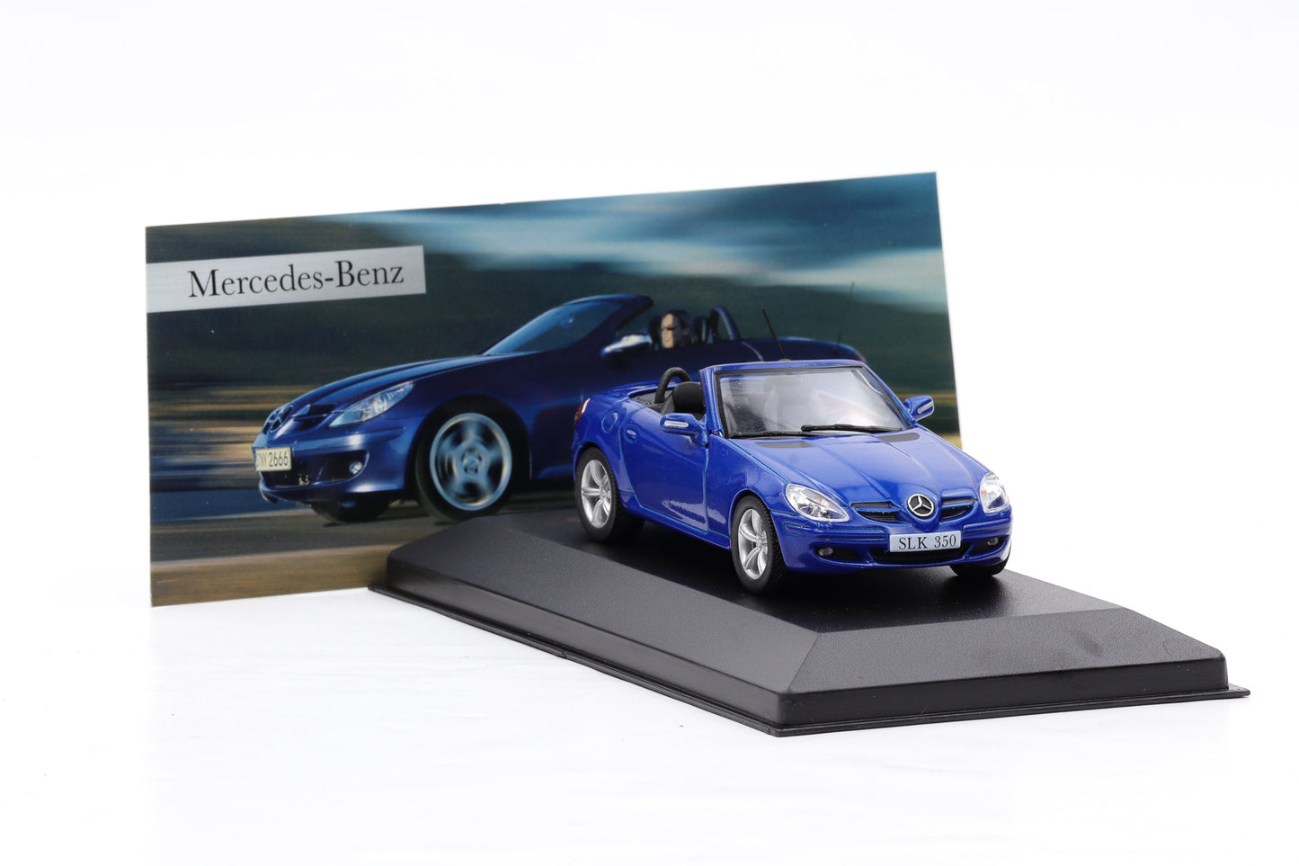 1:43 Mercedes-Benz SLK 350 R171 blau 2004 DeAgostini