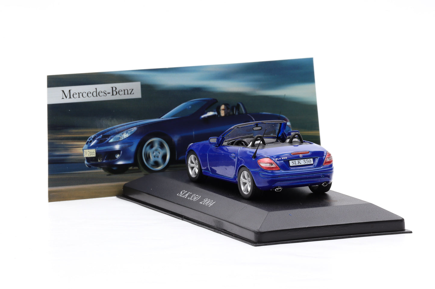 1:43 Mercedes-Benz SLK 350 R171 blau 2004 DeAgostini