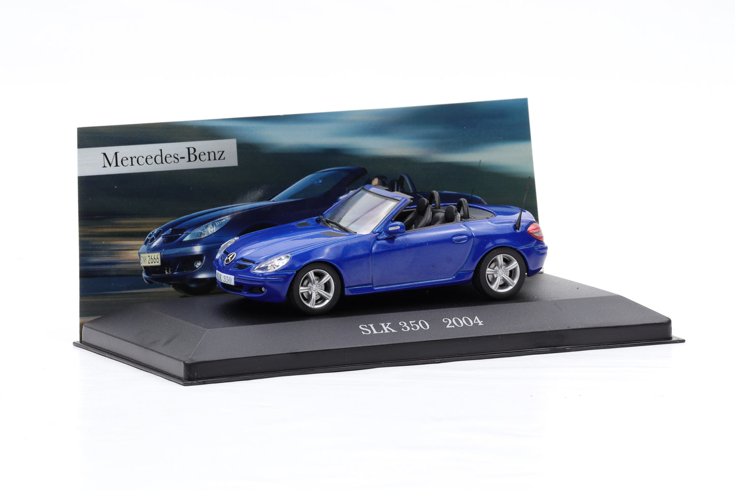 1:43 Mercedes-Benz SLK 350 R171 blau 2004 DeAgostini