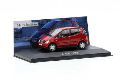 1:43 Mercedes-Benz A160 W168 rot 1997 DeAgostini