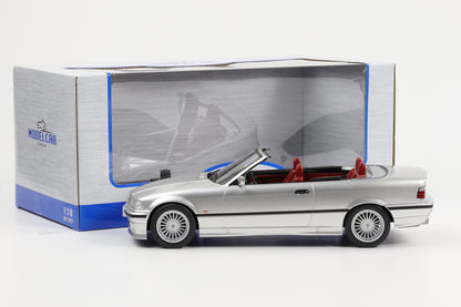 1:18 MCG BMW E36 Alpina B3 3.2 Cabrio silbermetallic mit Verdeck MCG18322