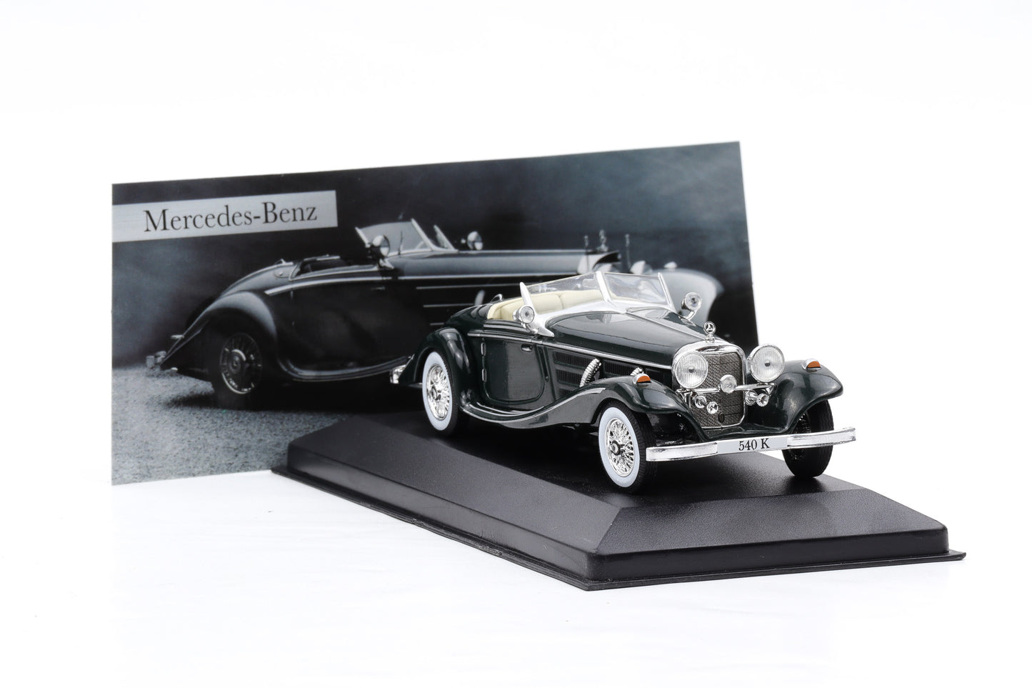 1:43 Mercedes-Benz 540 K Special Roadster grün 1936 DeAgostini