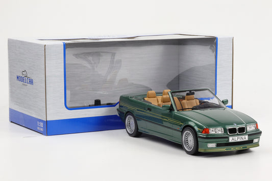 1:18 MCG BMW E36 Alpina B3 3.2 Convertible grünmetallic mit Verdeck MCG18321