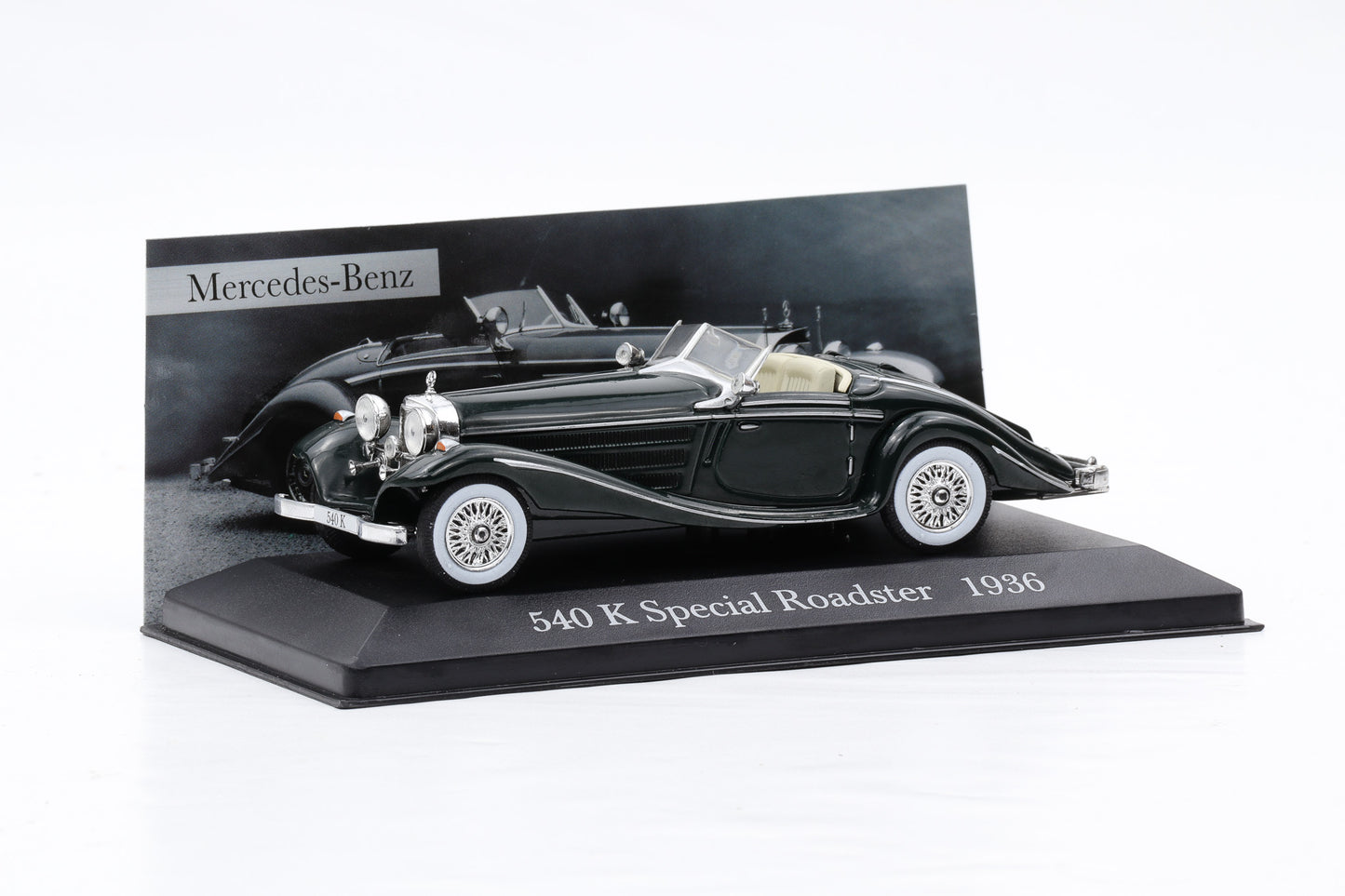 1:43 Mercedes-Benz 540 K Special Roadster grün 1936 DeAgostini