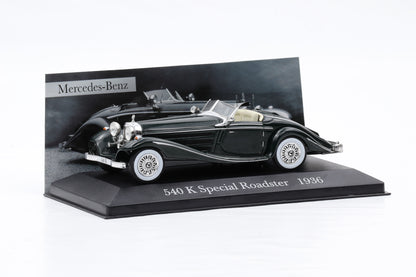 1:43 Mercedes-Benz 540 K Special Roadster grün 1936 DeAgostini
