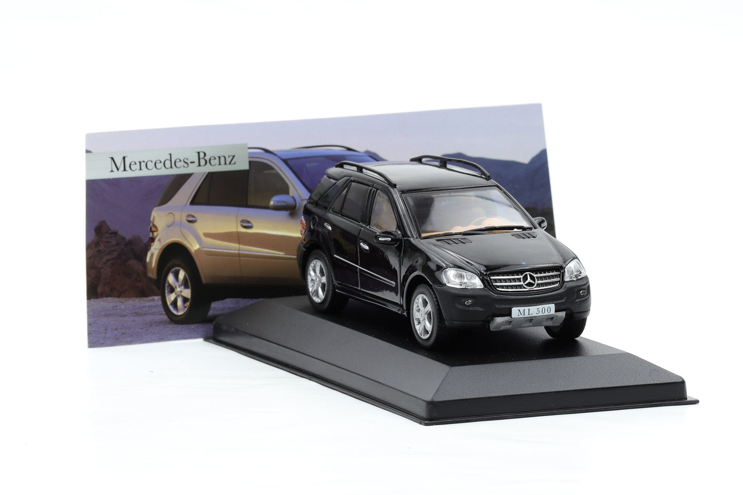 1:43 Mercedes-Benz ML 500 schwarz 2005 DeAgostini