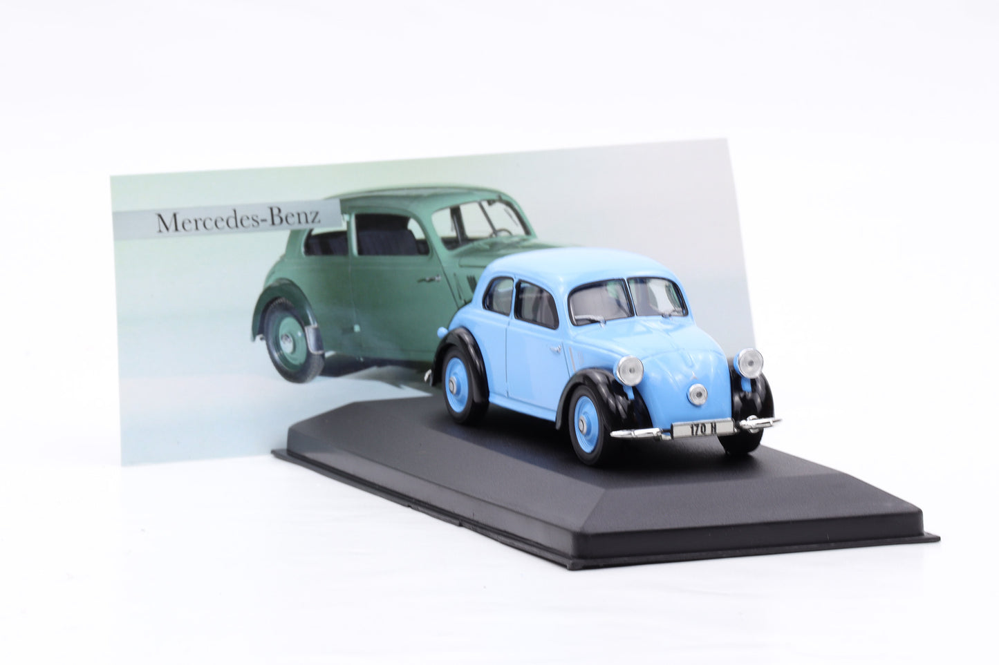 1:43 Mercedes-Benz 170H W28 blau 1936 DeAgostini