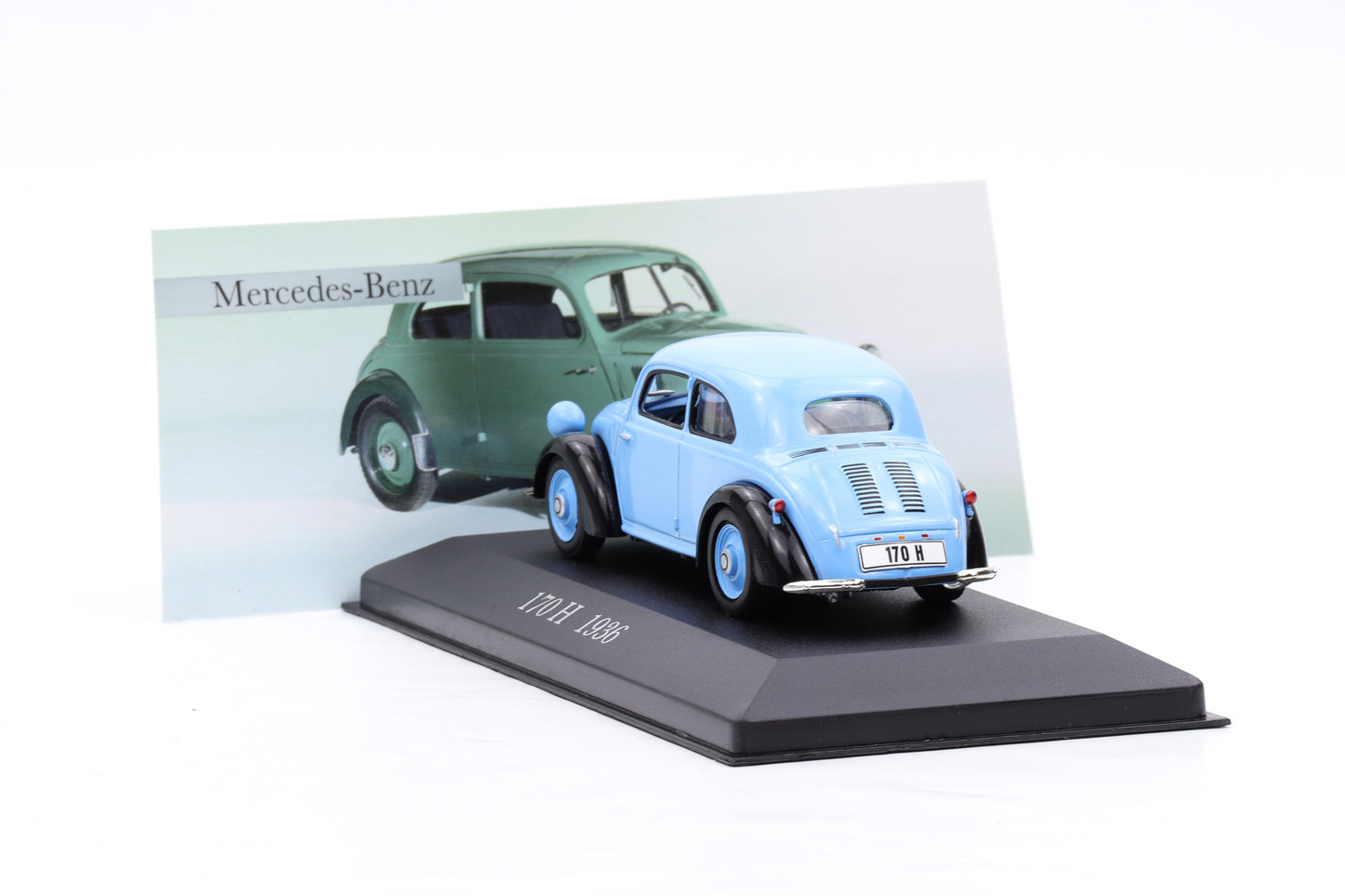 1:43 Mercedes-Benz 170H W28 blau 1936 DeAgostini