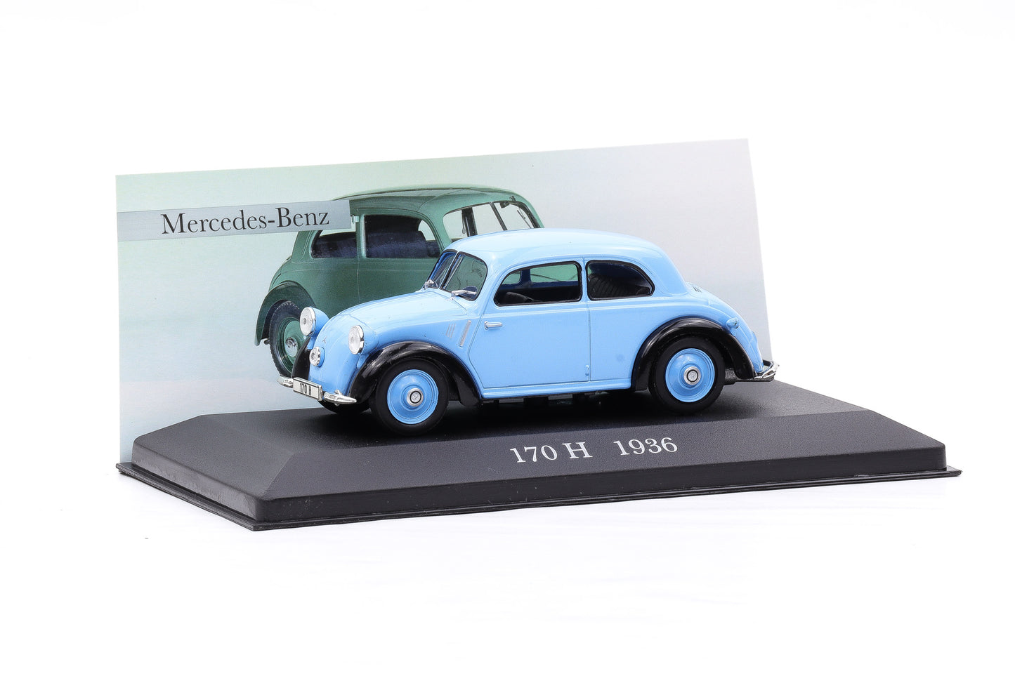 1:43 Mercedes-Benz 170H W28 blau 1936 DeAgostini
