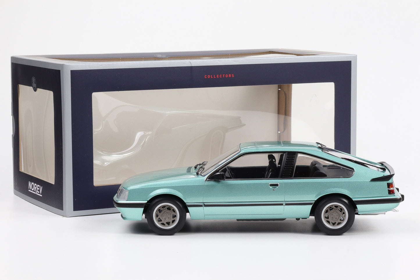 1:18 Opel Monza 2.5 E GM Sportcoupe beryll green metallic 1983 Norev 183643