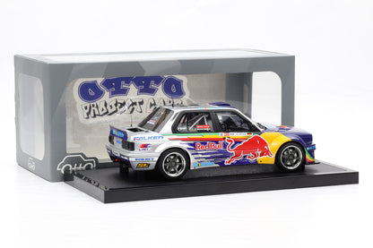1:18 Ottomobile BMW E30 V8 Drift LSX Red Bull 2023 Elias Hountondji OT486