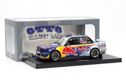 1:18 Ottomobile BMW E30 V8 Drift LSX Red Bull 2023 Elias Hountondji OT486