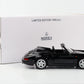 1:18 Porsche 911 964 Carrera 4 Cabriolet black metallic 1990 Norev