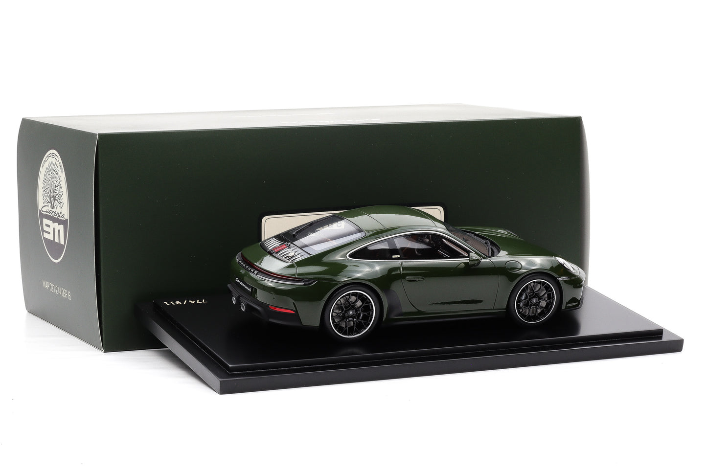 1:18 Spark Porsche 911 992.2 Carrera GTS Cuarenta Quercusverde WAP DEALER
