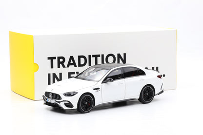 1:18 NZG Mercedes-Benz AMG C63 S E Performance W206 opalitweiss