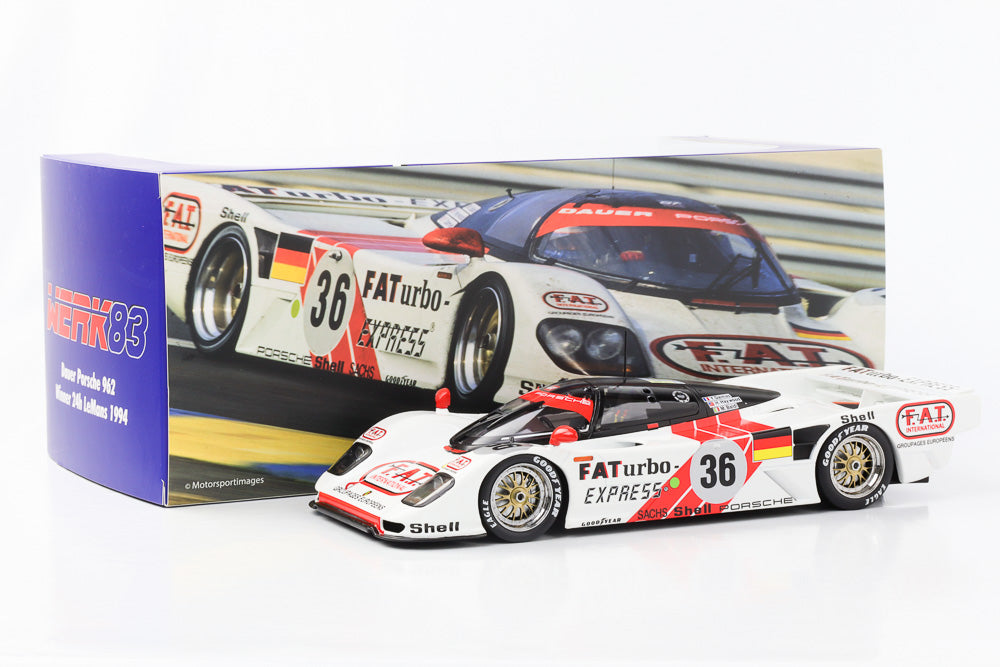 1:18 Duration Porsche 962 #36 Winner 24h Le Mans 1994 Dalmas Haywood Baldi Werk83 