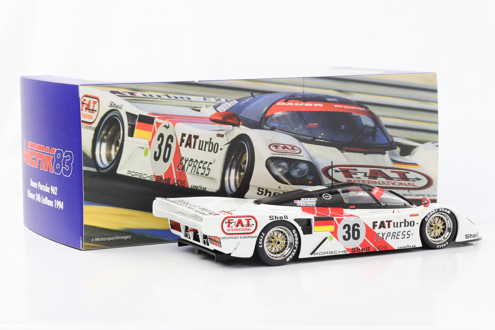 1:18 Duration Porsche 962 #36 Winner 24h Le Mans 1994 Dalmas 