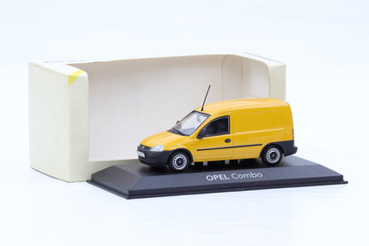 1:43 Minichamps Opel Combo VAN gelb 2002 DEALER / Gebraucht