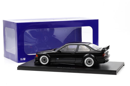 1:18 WERK83 BMW M3 E36 GTR Plain Body Street Version schwarz diecast
