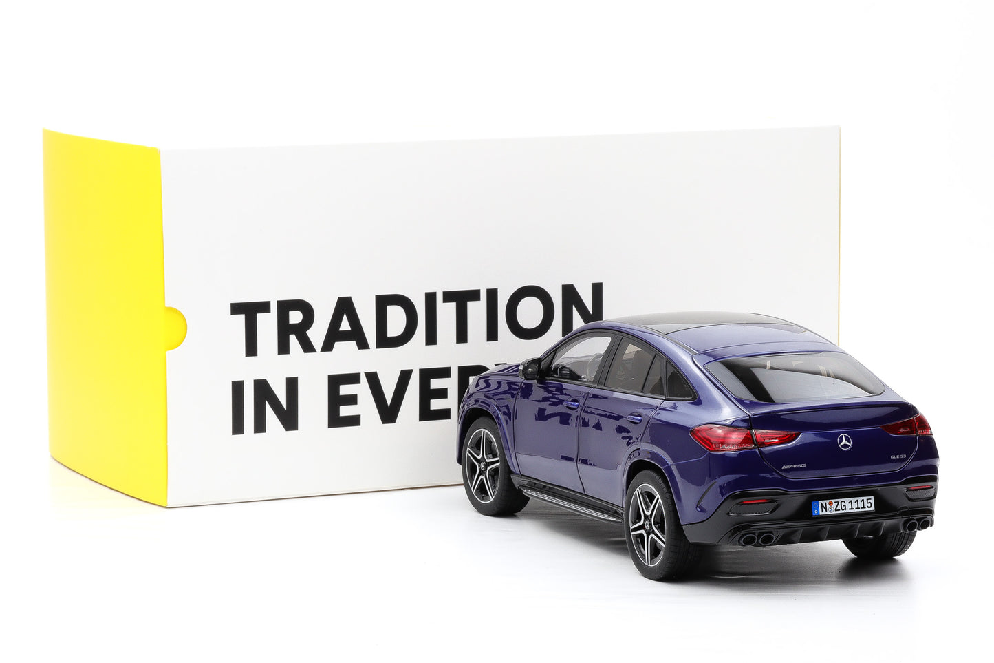 1:18 NZG Mercedes-Benz AMG GLE 53 4Matic+ Coupe 2023 C167 mystikblau