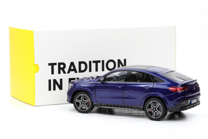 1:18 NZG Mercedes-Benz AMG GLE 53 4Matic+ Coupe 2023 C167 mystikblau