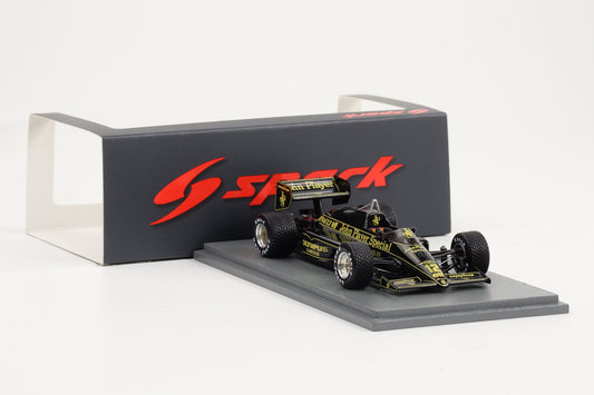 1:43 Spark Lotus 97T #12 Winner Belgium GP 1985 Senna S7154