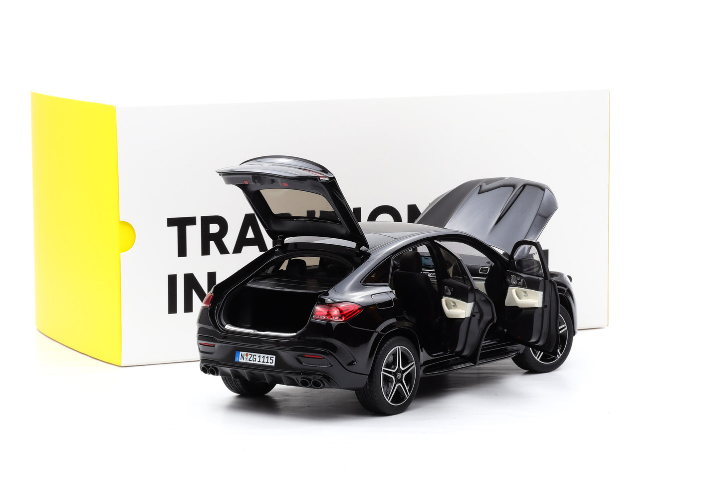 1:18 NZG Mercedes-Benz AMG GLE 53 4Matic+ Coupe 2023 C167 obsidianschwarz