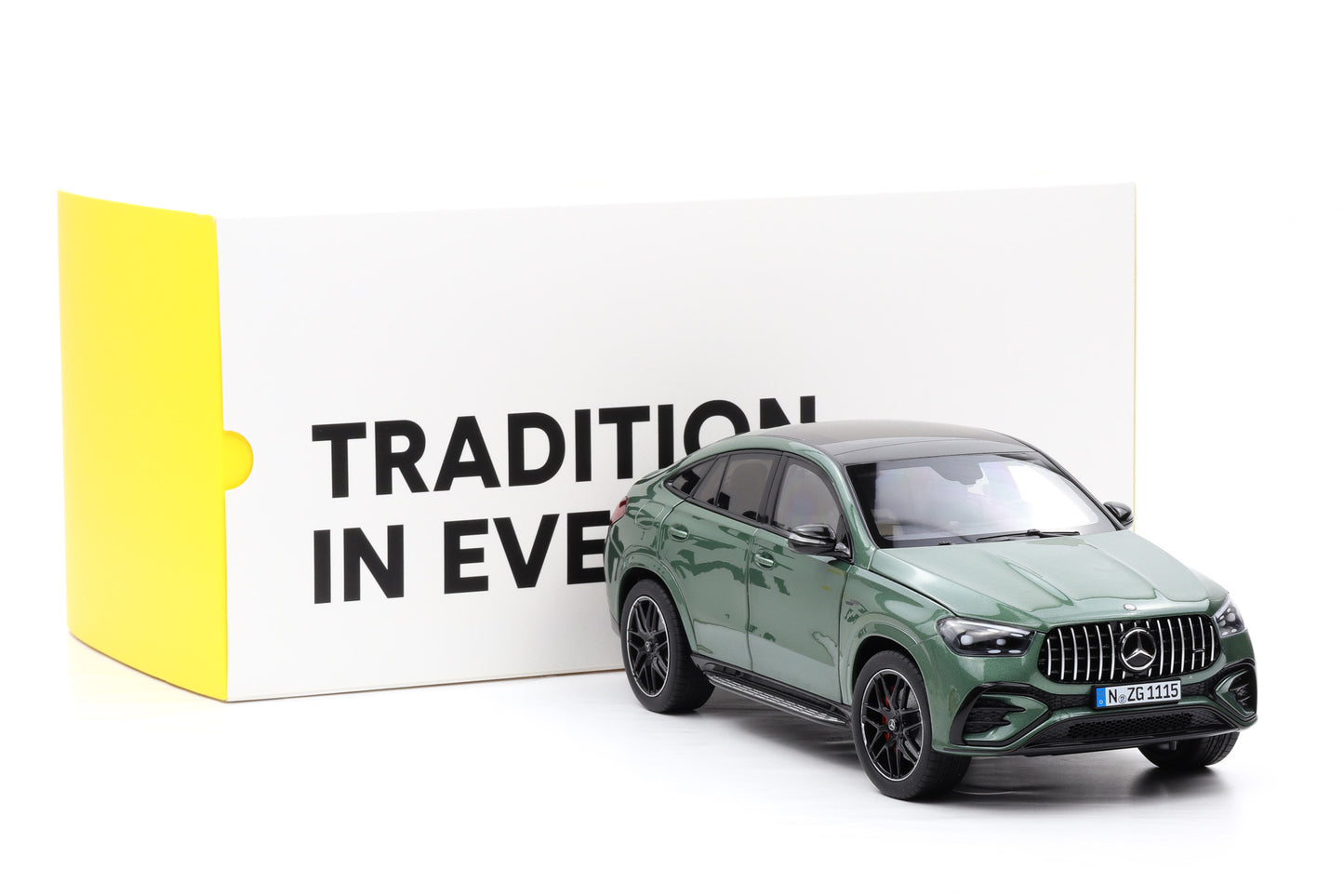 1:18 NZG Mercedes-Benz AMG GLE 53 4Matic+ Coupe 2023 C167 irlandgrün