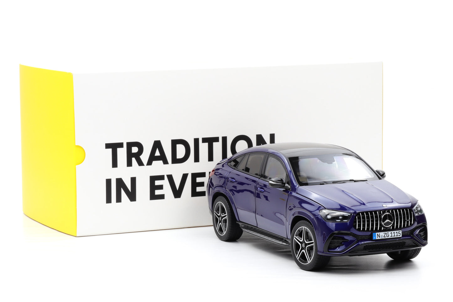 1:18 NZG Mercedes-Benz AMG GLE 53 4Matic+ Coupe 2023 C167 mystikblau