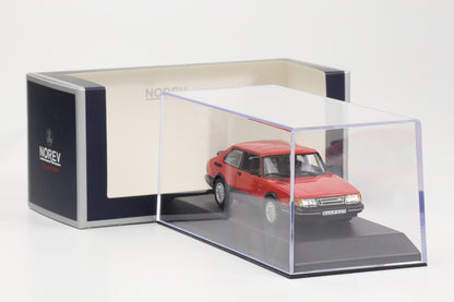 1:43 Saab 900 Turbo 16 rot 1992 Norev 810035 diecast