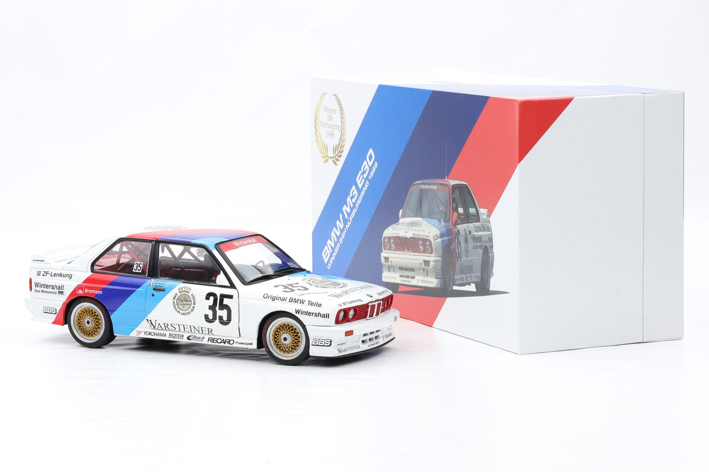 1:18 WERK83 BMW M3 E30 #35 Sieger 24h Nürburgring 1989 Pirro, Ravaglia, Giroix