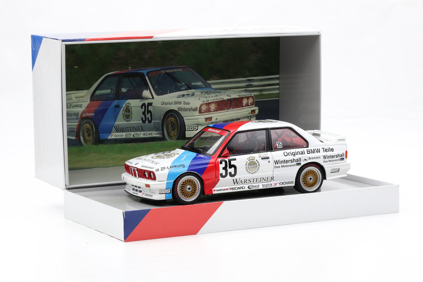 1:18 WERK83 BMW M3 E30 #35 Sieger 24h Nürburgring 1989 Pirro, Ravaglia, Giroix