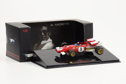 1:43 Hot Wheels Elite Ferrari 312 B M. Andretti #6 South Africa GP 1971 Formel 1 T6285