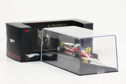1:43 Hot Wheels Elite Ferrari 312 T3 G. Villeneuve #12 Canada GP 1978 Formel 1 T6272