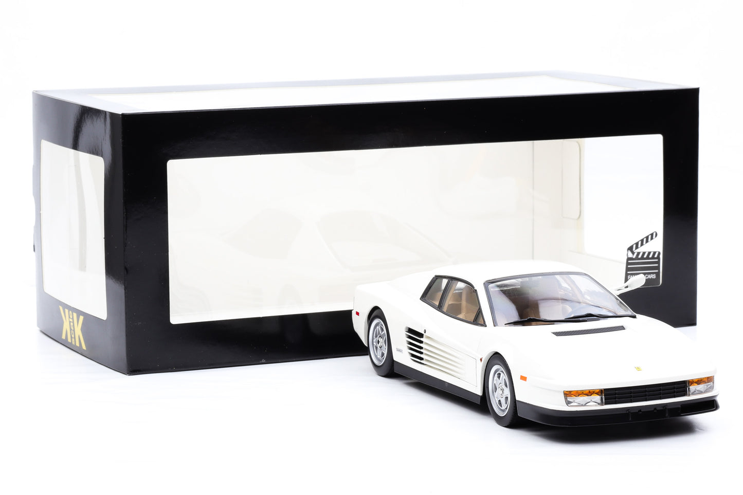 1:18 Ferrari Testarossa Monospecchio US-Version 1984 Miami Vice Movie KK-Scale