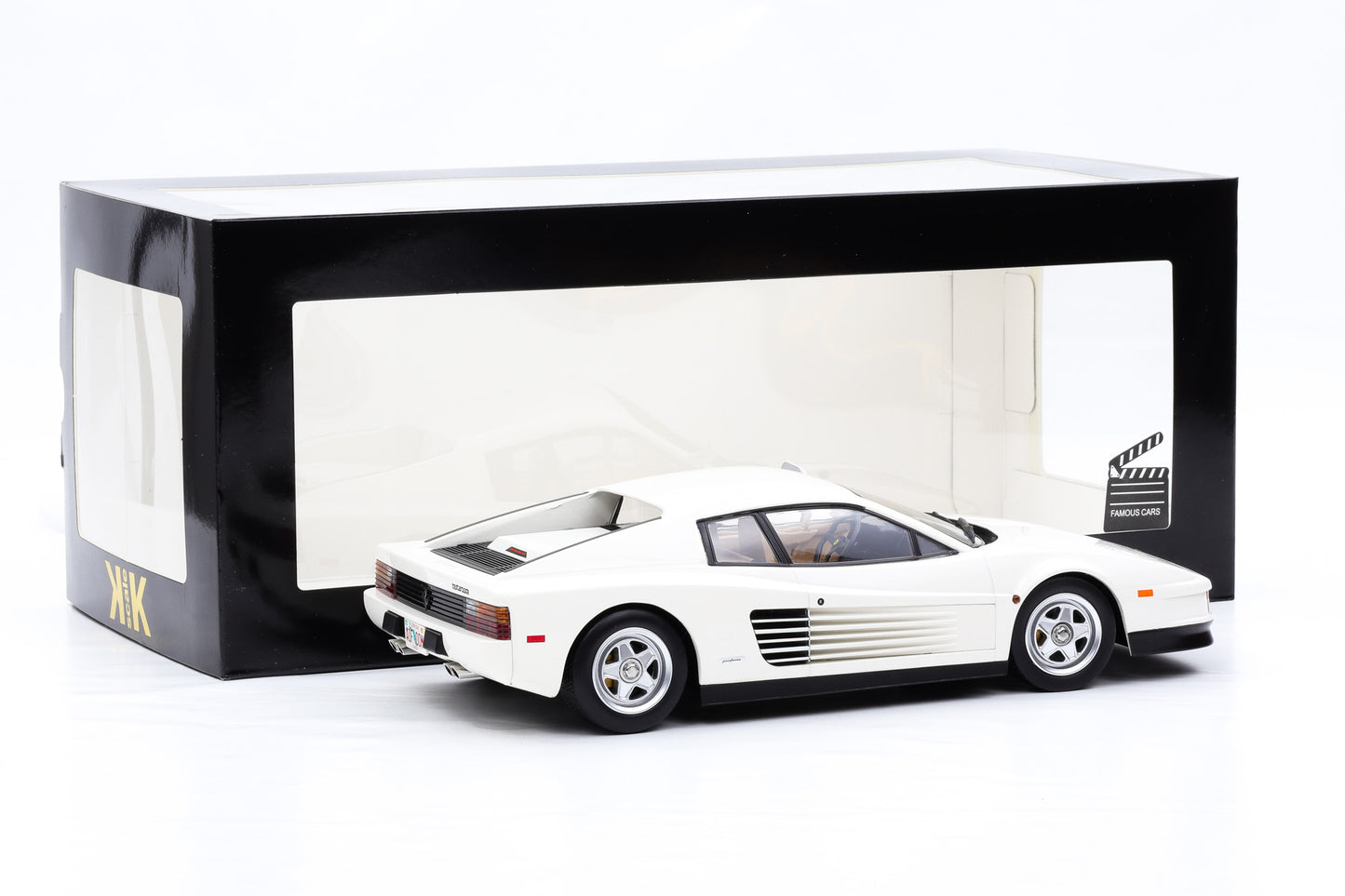 1:18 Ferrari Testarossa Monospecchio US-Version 1984 Miami Vice Movie KK-Scale