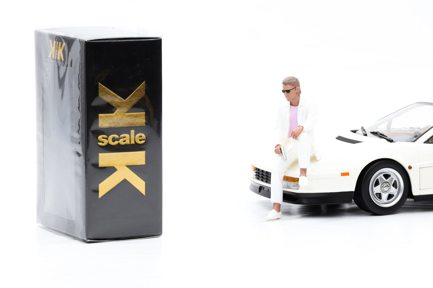 1:18 Figur Miami Vice Sonny Crockett sitzt Movie KK Scale Figuren Resin