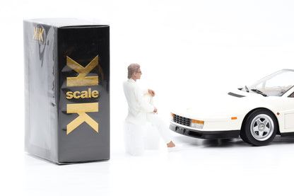 1:18 Figur Miami Vice Sonny Crockett sitzt Movie KK Scale Figuren Resin