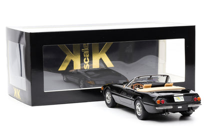 1:18 Ferrari 365 GTS/4 Daytona Spider Cabrio schwarz 1969 Miami Vice KK-Scale