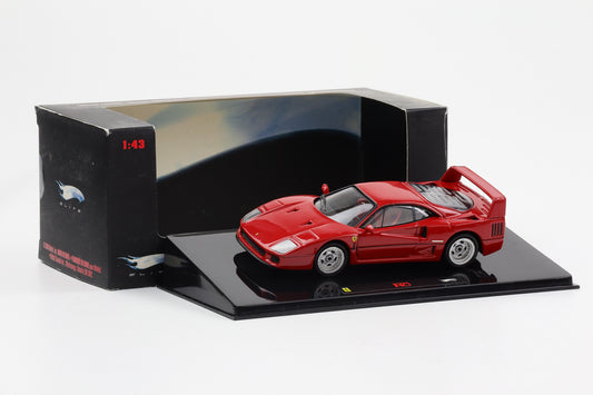 1:43 Hot Wheels Elite Ferrari F40 1987 rot P9931