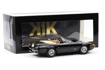 1:18 Ferrari 365 GTS/4 Daytona Spider Cabrio schwarz 1969 Miami Vice KK-Scale