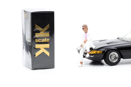1:18 Ferrari Miami Vice Movie 365 GTS/4 Daytona Spyder 1969 mit Figur Sonny