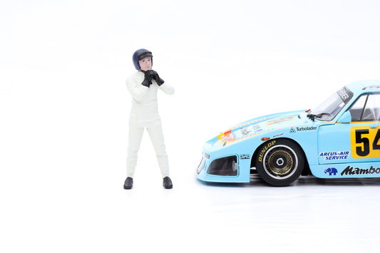 1:18 American Diorama Figur Race Day Classic Le Mans Fahrer mit Jet Helm Figuren