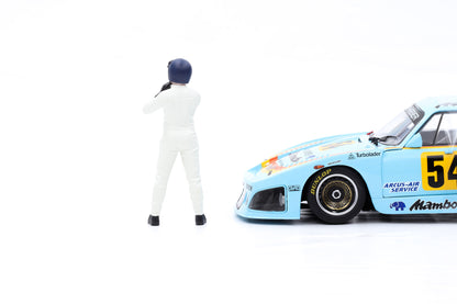 1:18 American Diorama Figur Race Day Classic Le Mans Fahrer mit Jet Helm Figuren