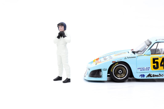 1:18 American Diorama Figur Race Day Classic Le Mans Fahrer mit Jet Helm Figuren
