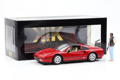 1:18 Ferrari Beverly Hills Cop II 328 GTS 1985 Film Movie + Figur KK Scale