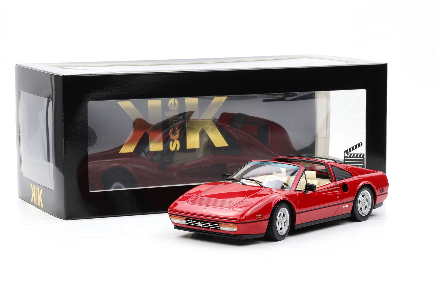 1:18 Ferrari 328 GTS rot 1985 Film Beverly Hills Cop II Moviecar KK Scale
