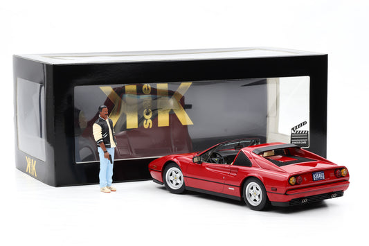 1:18 Ferrari Beverly Hills Cop II 328 GTS 1985 Film Movie + Figur KK Scale