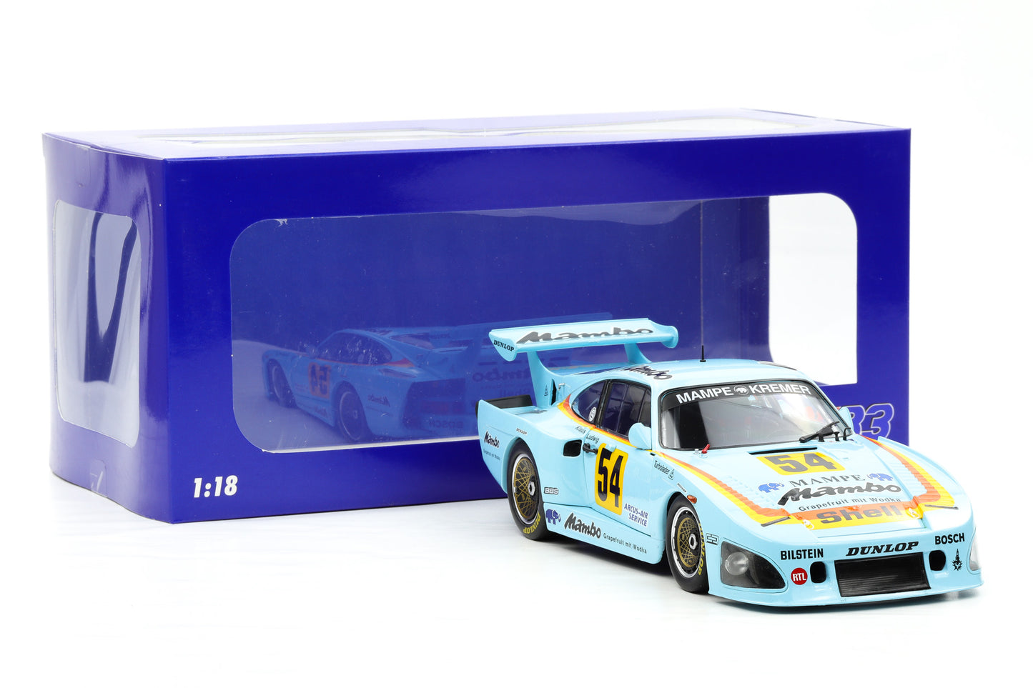 1:18 Werk83 Porsche 935 K3 Mambo #54 DRM Champion 1979 Klaus Ludwig